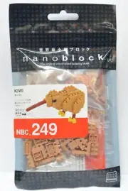 Nanoblock Building Blocks 90 Pieces - KIWI - NBC_249