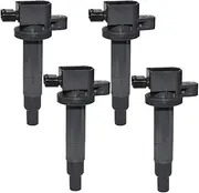 Yurefax Ignition Coil, for Toyota, for Yaris Prius Camry, for Echo, for Platz Ractis, for Scion, for XA XB 90080-19021 90919-02240 9091902229 Car Accessories ignition coil pack Car Ignition Coil(BLACK