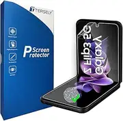 [T Tersely] [2 Pack] HYDROGEL Screen Protector for Samsung Galaxy Z Flip 3 5G, Full Support Fingerprint Unlock Aqua Flex Anti-Scratch Soft Protective TPU Film for Galaxy Z Flip3 5G