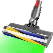 [SpeHiate] LED Floor Nozzle Brush for Dyson V12 Detect Slim, Replacement Parts Soft Roller Floor Brush Attachment for Dyson V10 Digital Slim for Lighting Invisible Dust on Smooth Hard Floors