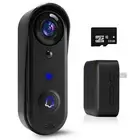 Doorbell Camera Wireless with Chime,32GB SD Card,No Monthly Fees, WiFi Video ...