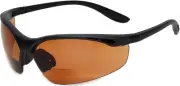 Calabria 91348 Bifocal Reading Safety Glasses Readers +1.50 Copper Orange Men Wo