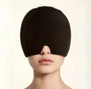 Headache Migraine Relief Cap Hat Reduce Stress Cool Pack Ice Gel Mask Relief