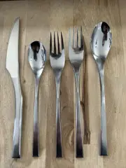 Vintage Leonora Flatware 24 Pc Set 1960-69 NIB MCM