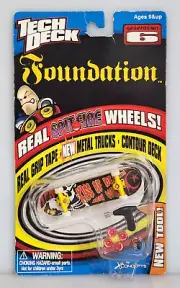 Tech Deck Foundation Kiss of Death Jon West Spitfire Wheels Gen6 Rare Carded New