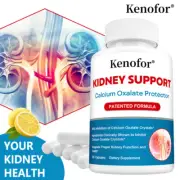 Kidney Support Restore Cleanse Detox Flush Capsule, Calcium Oxalate Protector