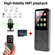 MP3 Player Bluetooth HiFi Lossless Sound Music Voice Recorder FM Radio + 64GB