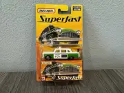 Matchbox SuperFast #33 Checker Cab Green 1:64 Diecast