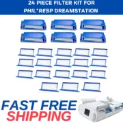 Filter Kit fits Respironics DreamStation CPAP Machines 6 Reusable 18 Disposable
