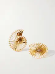 [RABANNE] RABANNE - Gold-tone Faux Pearl Earrings - One size One size Gold