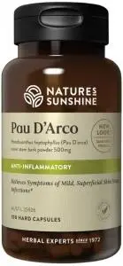 Natures Sunshine Pau D'Arco 500mg 100caps