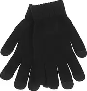 [ANDRESLAD] Warm Knit Half Finger Touch Screen Gloves for Men and Women Thermal Winter Gloves for Cold Weather Outdoor Activities Color G1201