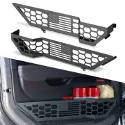 Metal Front Door Pocket Storage Box for Jeep Wrangler JL JLU 2018-2024 & Glad...