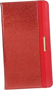 [DEARMAMY] Pouch Wallet Travel Package Card Organizer Case Sleeve Insurance and Registration Holder Red 24 * 13cm