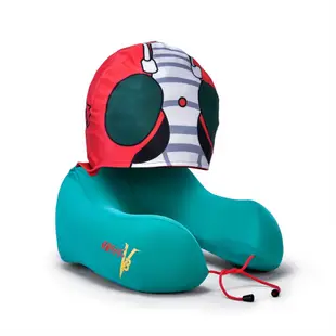 【假面騎士】V3頸枕連頭套 #藍綠 FXG238-89
