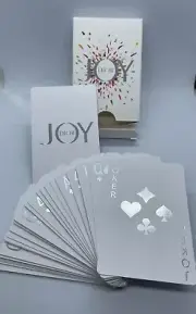 Christian Dior Playing Cards White Paper Unopened Novelty RARE
