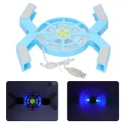 Laptop Cooling Pad Notebook Cooler USB Computer Foldable Stand With Large Fan