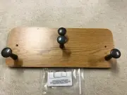 Coat Rack Wall Mounted Wooden Hanger