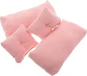 Kisangel Mini Dolls Sofa Accessories Sofa Cushion Covers Dollhouse Armchair Accessories Throw Pillow Cover