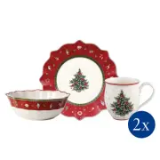 Villeroy & Boch Toy's Delight Breakfast Set, 6pcs (Red)