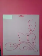 Riley Blake Quilt Stencil Harmony Corner Design 8" RB14 Quilting Creations