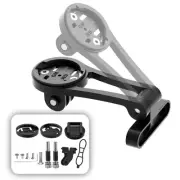 Out Front Bike Computer Mount, Angle Adjustable - Quick Release GoPro Adapter...