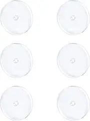 [MODRSA] Clear Disc Pads no Pull Plastic Piercing Disc for Piercing Bump Silicone Discs Silicone Piercing Disc Stabilize Earrings Earlobe Support Patches