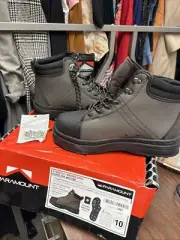 Paramount StoneFly Cleated Sole Snow Boots with studs size 10
