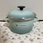 Le Creuset EOS Two-Handed Pot Casserole Enamel Pot Sage Green Cookware