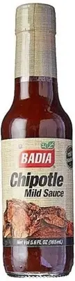 Chipotle Mild Hot Pepper Sauce by Badia 5.6 oz - Imported from Colombia