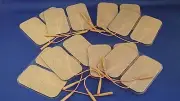 16 Replacement Pads for Massagers / Tens Units electrode pads2x3.5Inch Tan Cloth