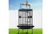 i.Pet 173cm Bird Cage Pet Cages Aviary Large Travel Stand Budgie Parrot Toys