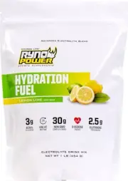 RYNO POWER Hydration Fuels 1LB-HYD-LL 10 Servings Lemon-Lime 5101-0015