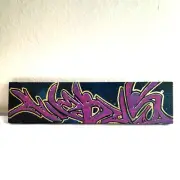 NIMBUS One Of A Kind Graffiti Street Pop Art Original Painting on Wood