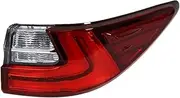 LED Rear Tail Light Warning Brake Stop Lamp Driving Turn Signal Taillight ，Compatible With Lexus ES ES350 2015 2016 2017(Only Right)