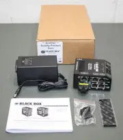 Black Box Industrial Ethernet Switch LBH150AE-SSC, 100 Mbps, Fiber & (5) RJ45