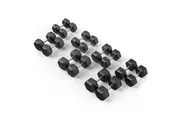 10-25kg Rubber Hex Dumbbell Set