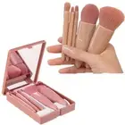 Multifunction Portable Cosmetic Brush Man-made Fiber Makeup Brush Set
