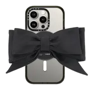 - Snappy™ Grip Stand MagSafe Compatible Reverie by Caroline Hu Bow Grip Stand - Black