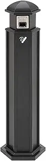Lighthouse Shaped Ashtray Bucket Outdoor Ash Column Cigarette Butt Column Standing Ashtray for Backyard Outside Indoor