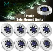 luces led para exteriores solares Luces de jardín Luces de Césped paisajístico