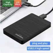 Portable Memory USB3.0 External Hard Drive,exFat Plug & Play for Window/PC/TVs