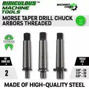 2MT to 1/2"-20 Drill Chuck Arbor- High quality steel