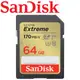 SanDisk 64GB Extreme SDXC SD UHS-I U3 V30 64G 記憶卡