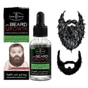 Fast Growing Beard Serum Mustache Facial Hair Grooming Beard Growth Oil for Men