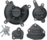 Guard Crash Bar Motorcycle Engine Engine Protection Cover Fit for Yamaha FAZER 800 FZ8 2010-2015 FAZER 1000 2006-2015 Guard Bumper(1 Set-BK)