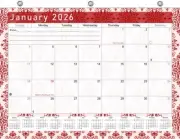 2026 Calendar 12 Months Student Calendar / Planner for 3-Ring Binder - v005