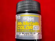 GSI Mr.Hobby Paints #GX201 Metal Black