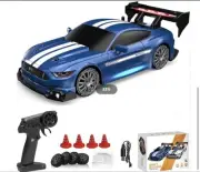 RC Drift Car 1:24 Ford Mustang GT Radio Control Remote Toy Kids Boys Gift Fast