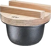 Ikenaga Iron Works Living with Iron ICHI TETSUGAMA (Iron Pot) 0.3 gal (1.3 L) Induction Compatible, Gift Wrapping Specifications